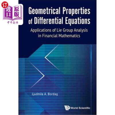 海外直订Geometrical Properties of Differential Equations: Applications of the Lie Group  微分方程的几何性质：李群分