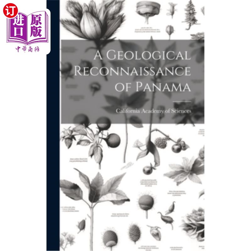 海外直订A Geological Reconnaissance of Panama 巴拿马的地质勘察