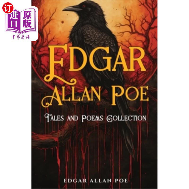 海外直订Edgar Allan Poe Tales and Poems Collection 埃德加·爱伦·坡故事集和诗集