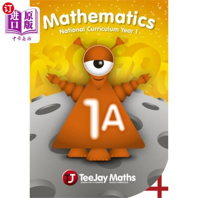 海外直订TeeJay Mathematics National Curriculum Year 1 (1... TeeJay数学国家课程第一年(1A)第二版