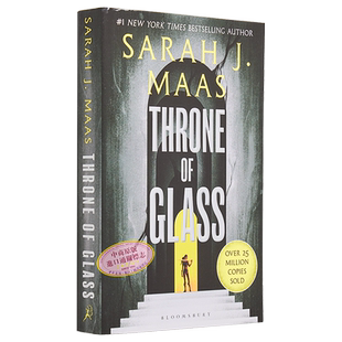 玻璃王座1英文原版 玻璃王座 Throne of Glass Throne of Glass Sarah J. Maas 浪漫奇幻小说英文版