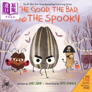 食物家族 好种子 坏种子与怪种子 Jory John The Bad Seed Presents The Good the Bad and the Spooky 英文原版【中商原版】