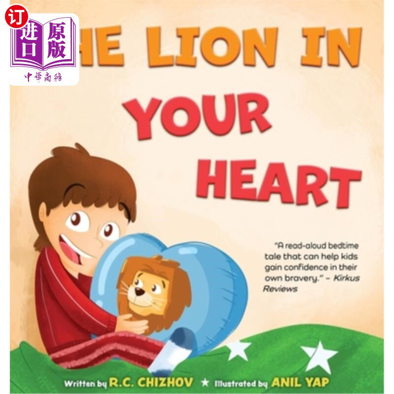海外直订The Lion in Your Heart 心中的狮子