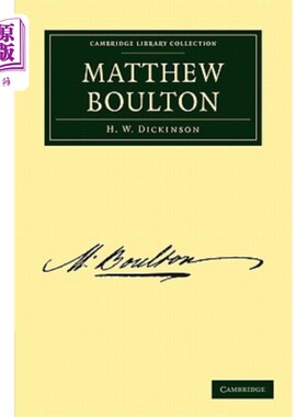 海外直订Matthew Boulton 马修·博尔顿