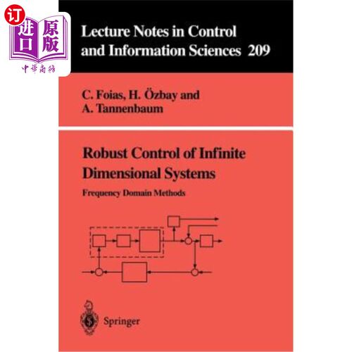 海外直订Robust Control of Infinite Dimensional Systems: Frequency Domain Methods 无限维系统的鲁棒控制:频域方法
