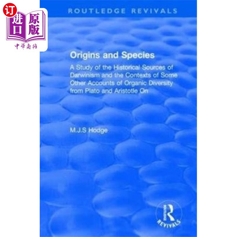 海外直订Origins and Species 起源和种类