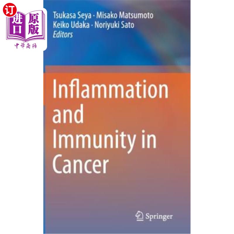 海外直订医药图书Inflammation and Immunity in Cancer 癌症中的炎症与免疫
