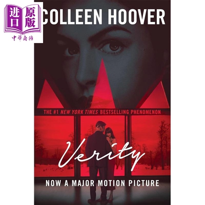 预售 不存在的罪人 安妮·海瑟薇主演 Verity Media tie-in 英文原版 Colleen Hoover 心理惊悚小说【中商原版】