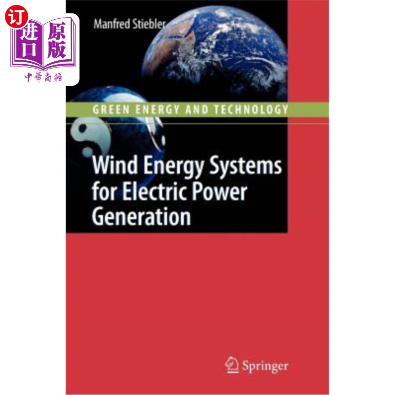 海外直订Wind Energy Systems for Electric Power Generation 风力发电系统