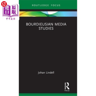 海外直订Bourdieusian Media Studies 布尔迪厄媒体研究