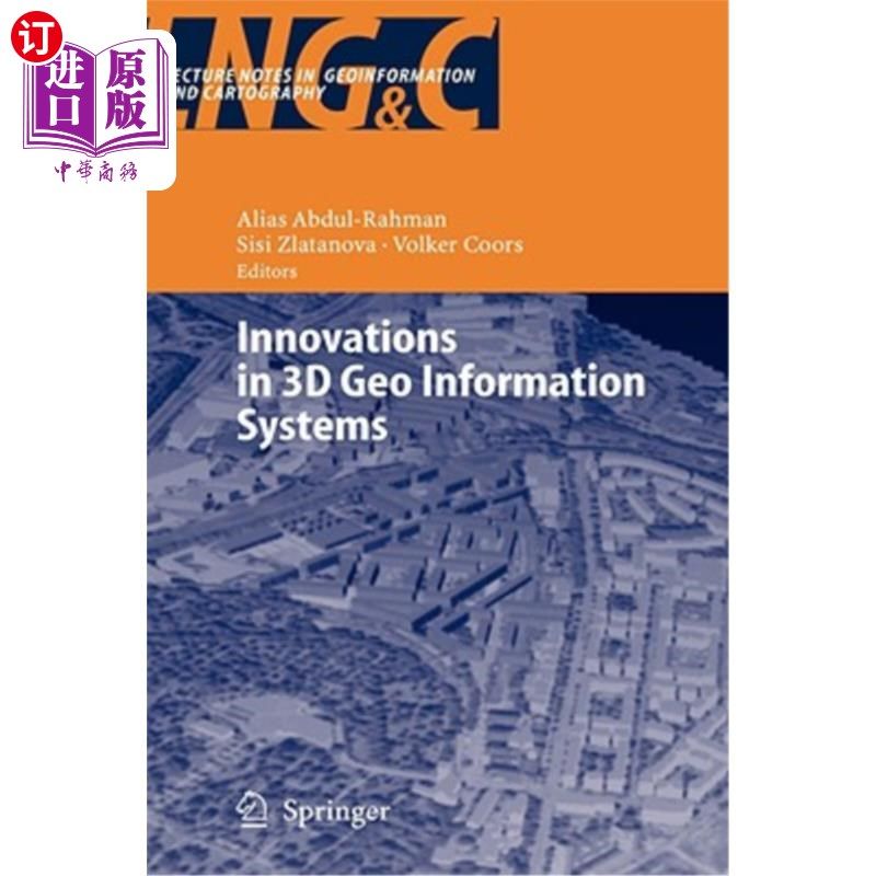 海外直订Innovations in 3D Geo Information Systems 三维地理信息系统的创新
