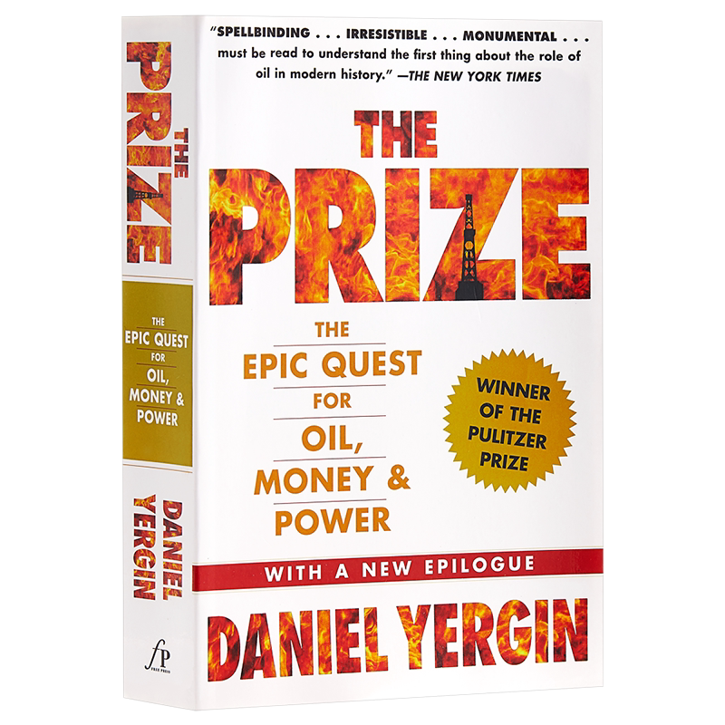 石油大博弈 奖赏:石油、金钱与权力全球大博弈 英文原版 The Prize The Epic Quest for Oil 美国能源研究专家丹尼尔耶金