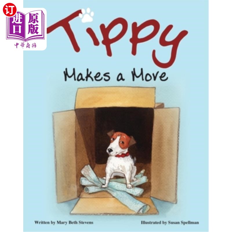 海外直订Tippy Makes a Move 提比行动了