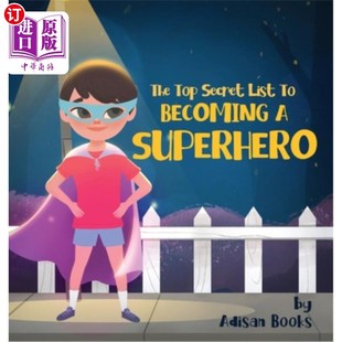 List 成为超级英雄 Top 最高机密清单 Superhero Secret 海外直订The Becoming