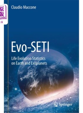 海外直订Evo-SETI: Life Evolution Statistics on Earth and Exoplanets Evo-SETI:地球和系外行星上的生命进化统计
