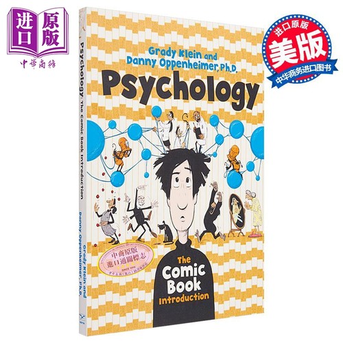 心理学家丹尼奥本海默 图解心理学 Psychology The Comic Book Introduction 英文原版 Danny Oppenheimer【中商原版】