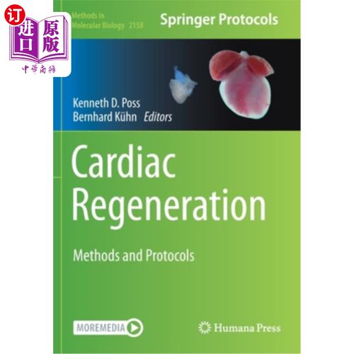 海外直订Cardiac Regeneration: Methods and Protocols 心脏再生:方法和方案