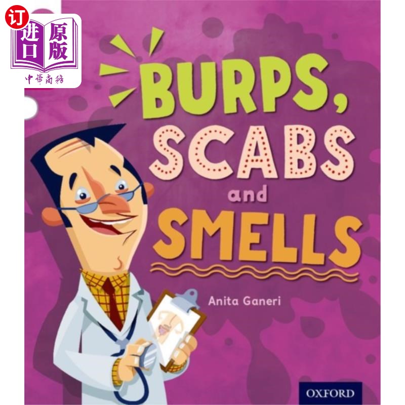 海外直订Oxford Reading Tree inFact: Level 10: Burps, Sca... 牛津阅读树真相:10级:打嗝，结痂和气味
