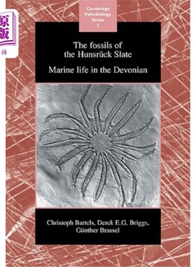 海外直订The Fossils of the Hunsrück Slate: Marine Life in the Devonian 洪斯鲁克板岩化石：泥盆纪的海洋生物