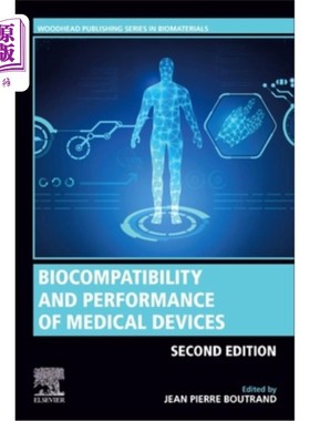 海外直订医药图书Biocompatibility and Performance of Medical Devices 医疗器械的生物相容性与性能