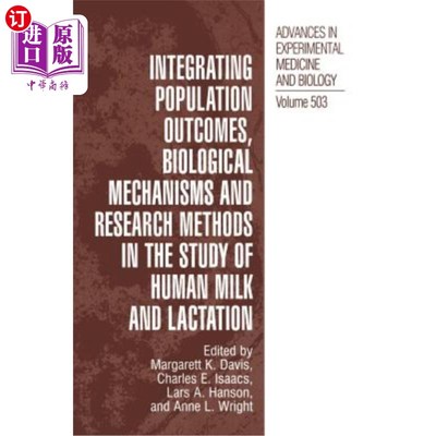 海外直订医药图书Integrating Population Outcomes, Biological Mechanisms and Research Methods in t 整合人群结果、生物