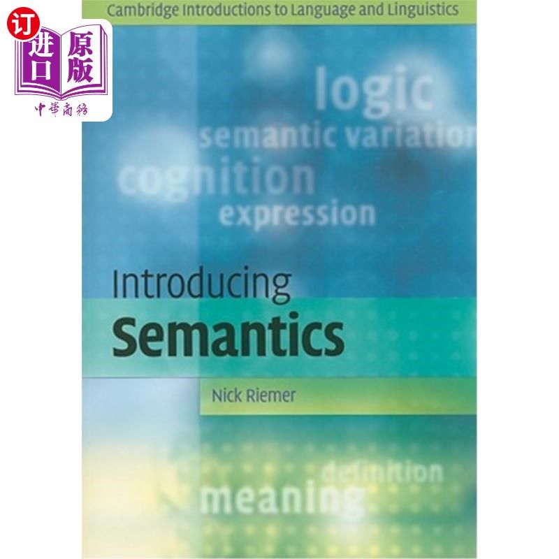 海外直订Introducing Semantics 引入语义