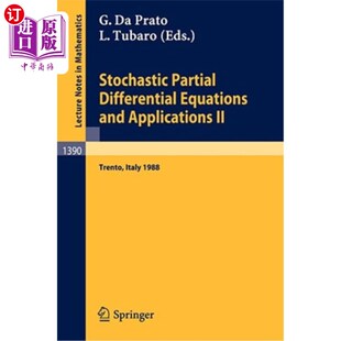 Stochastic Differential Proceedings Applications and Equations Partial 海外直订Stochastic