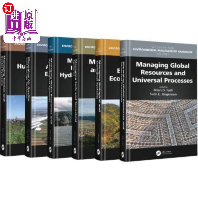 海外直订Environmental Management Handbook, Second Editio... 环境管理手册，第二版-六卷集