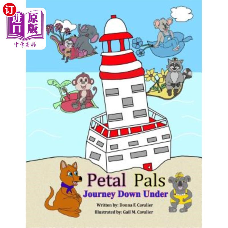 海外直订Petal Pals: Journey Down Under 花瓣伙伴:澳大利亚之旅
