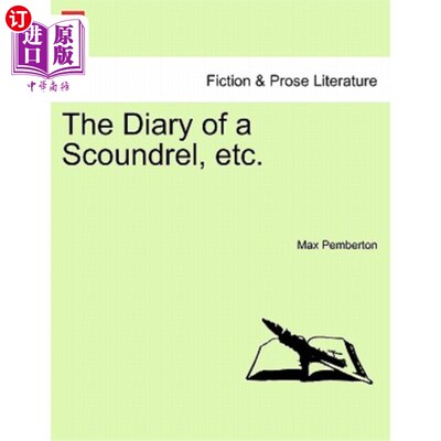 海外直订The Diary of a Scoundrel, Etc. 无赖日记等。