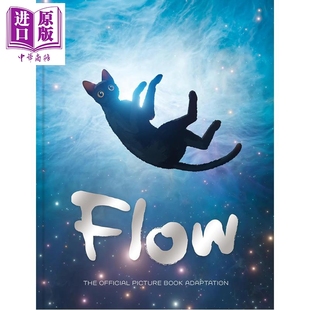 预售 猫猫的奇幻漂流 Flow 英文原版 儿童故事绘本 奥斯卡奖同名动画电影官方图画书 进口图书 精装 6岁以上 精美绘本【中商原版】