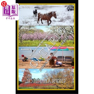 海外直订Ontario: John's Photobook Series 安大略省:约翰的影集系列