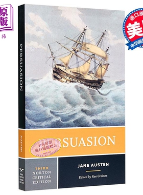简奥斯汀 劝导 诺顿文学解读系列 Norton Critical Editions Persuasion 英文原版 Jane Austen【中商原版】