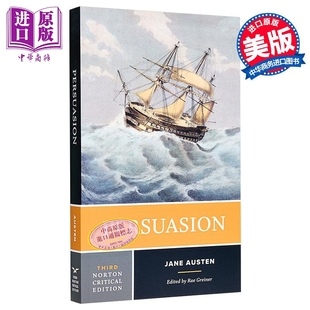 简奥斯汀 劝导 诺顿文学解读系列 Norton Critical Editions Persuasion 英文原版 Jane Austen【中商原版】