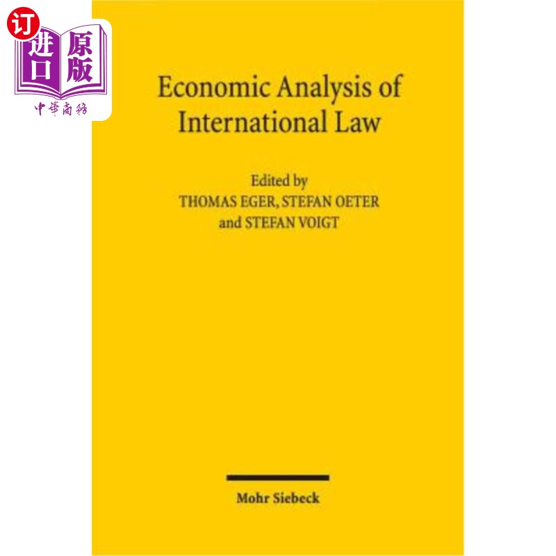 海外直订Economic Analysis of International Law: Contributions to the 13th Travemunde Sym国际法的经济分析:第13届特T