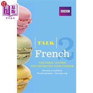 Book 讲法语2册 French 海外直订Talk