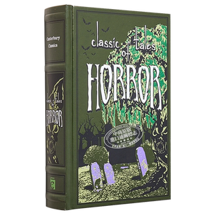 经典恐怖故事 Leather-Bound Classics: Classic Tales Of Horror 英文原版 Editors Of Canterbury Classics【中商原版】