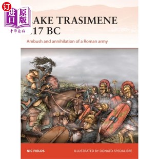 公元 217 特拉西梅内湖 前217年 Lake 海外直订古英语 Trasimene