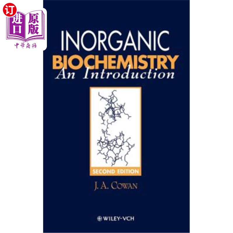 海外直订Inorganic Biochemistry: An Introduction 无机生物化学导论