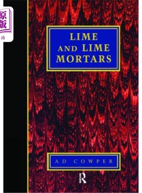 海外直订Lime and Lime Mortars 石灰和石灰砂浆