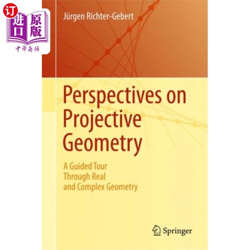 海外直订Perspectives on Projective Geometry 射影几何透视