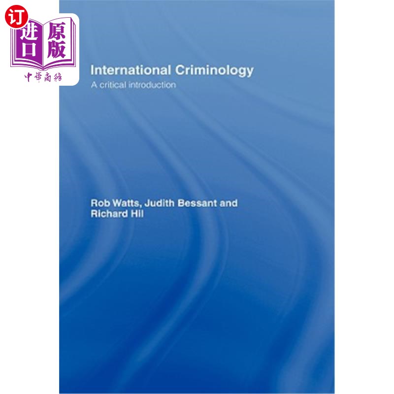 海外直订International Criminology: A Critical Introduction 国际犯罪学:批判导论