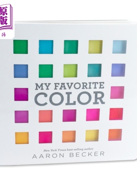 My Favorite Color 我爱的颜色 英文原版儿童科普类书籍 Aaron Becker【中商原版】