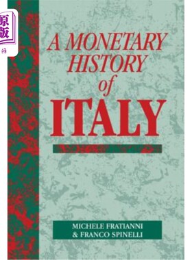 海外直订A Monetary History of Italy 意大利货币史