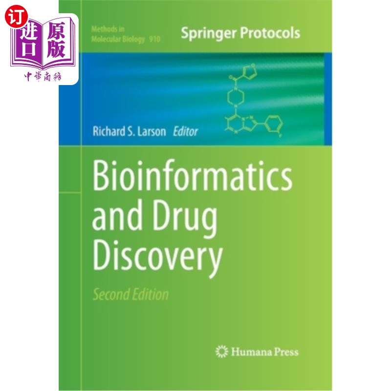 海外直订Bioinformatics and Drug Discovery 生物信息学与药物发现