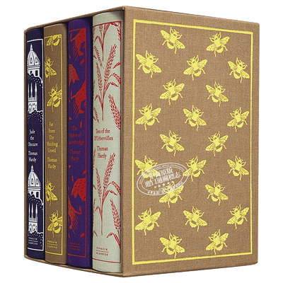 企鹅布纹布面经典系列 托马斯哈代 盒装四本 英文原版 Thomas Hardy Boxed Set Thomas Hardy 经典文学【中商原版】