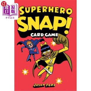 超级英雄快照 海外直订Superhero Game Card ：纸牌游戏 Snap