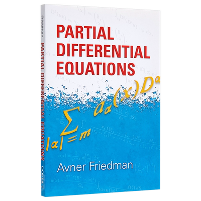 【中商原版】偏微分方程 英文原版 Partial Differential Equations Avner Friedman Dover Publications 数学科普书籍