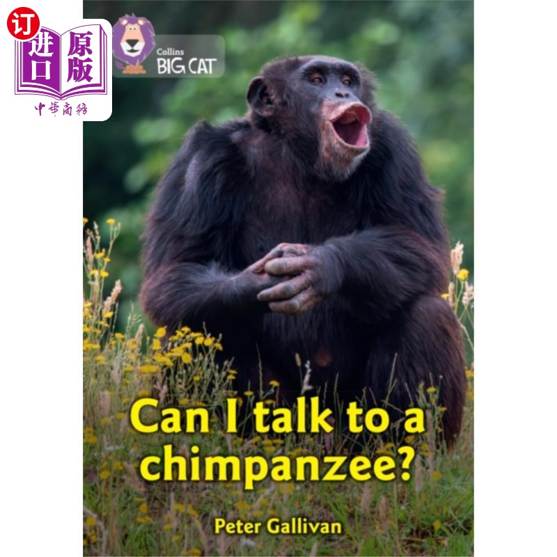 海外直订Can I talk to a chimpanzee? 我能和黑猩猩说话吗?