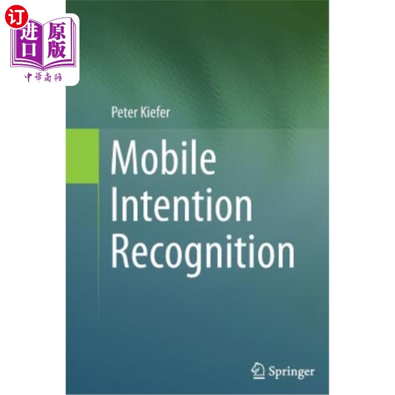 海外直订Mobile Intention Recognition 移动意图识别